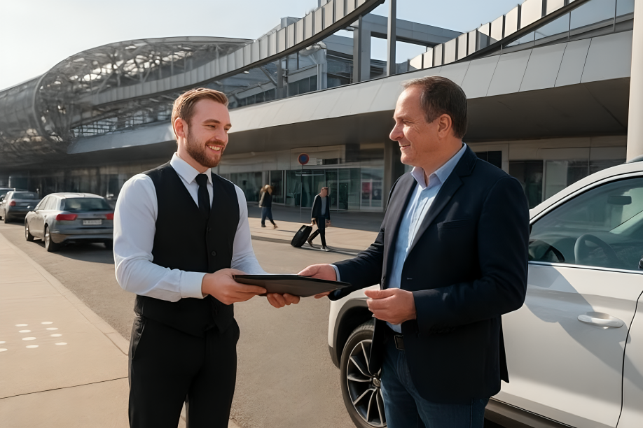 fahrzeug übergabe valetservice